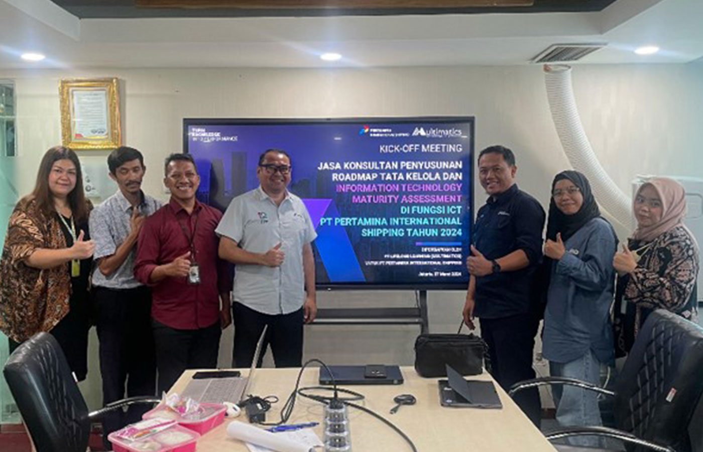 Penyusunan Roadmap & Peningkatan TKTI for PT Pertamina International Shipping