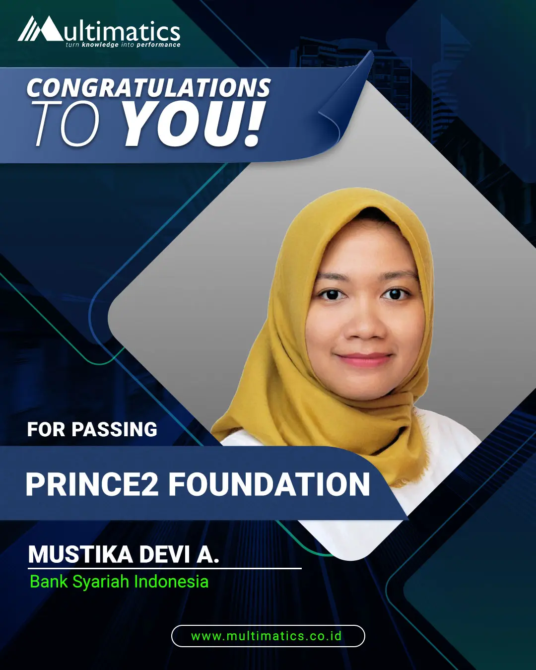 Mustika Devi Anggraeni (Testimonial Prince2 Foundation)